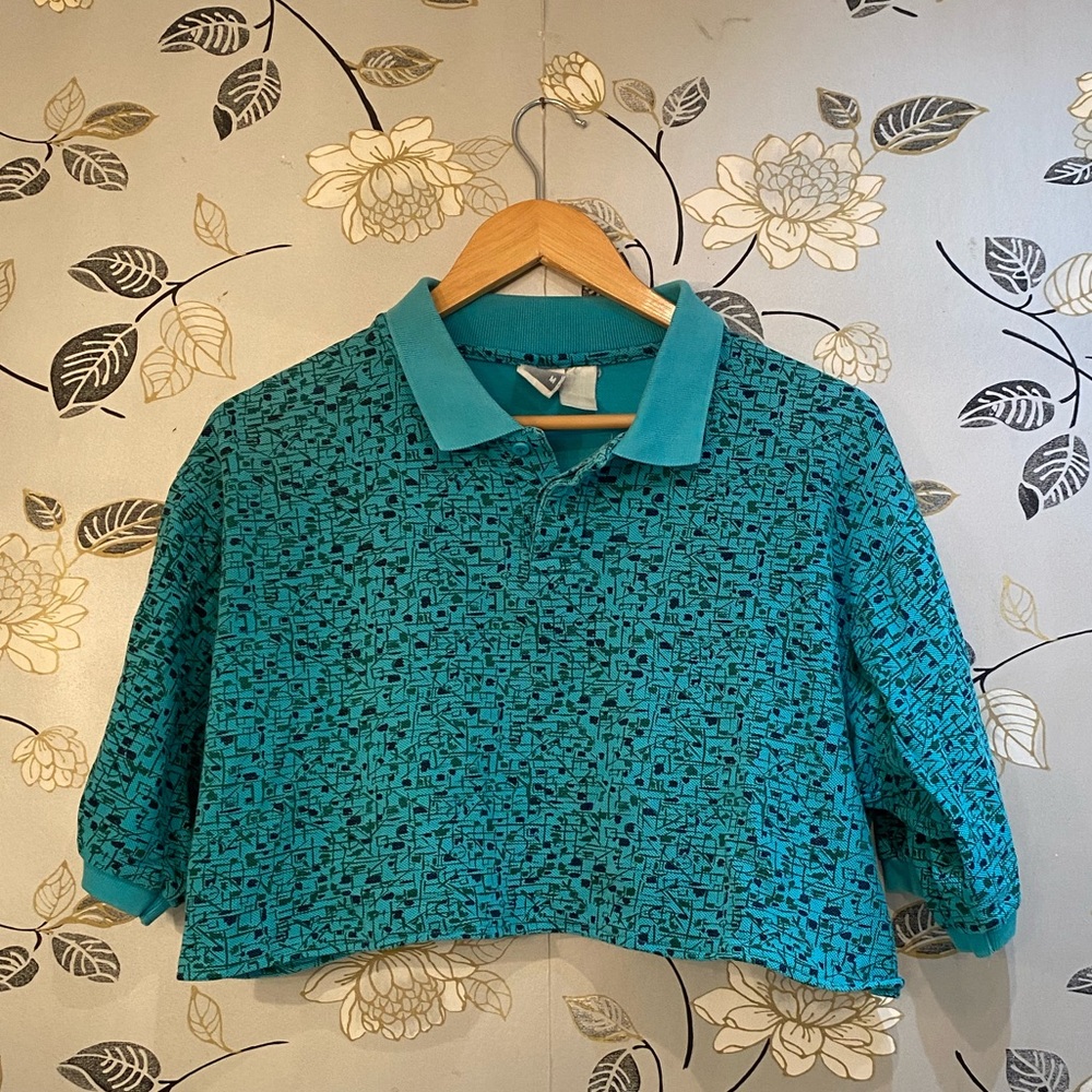 Vintage Cropped Nike Polo